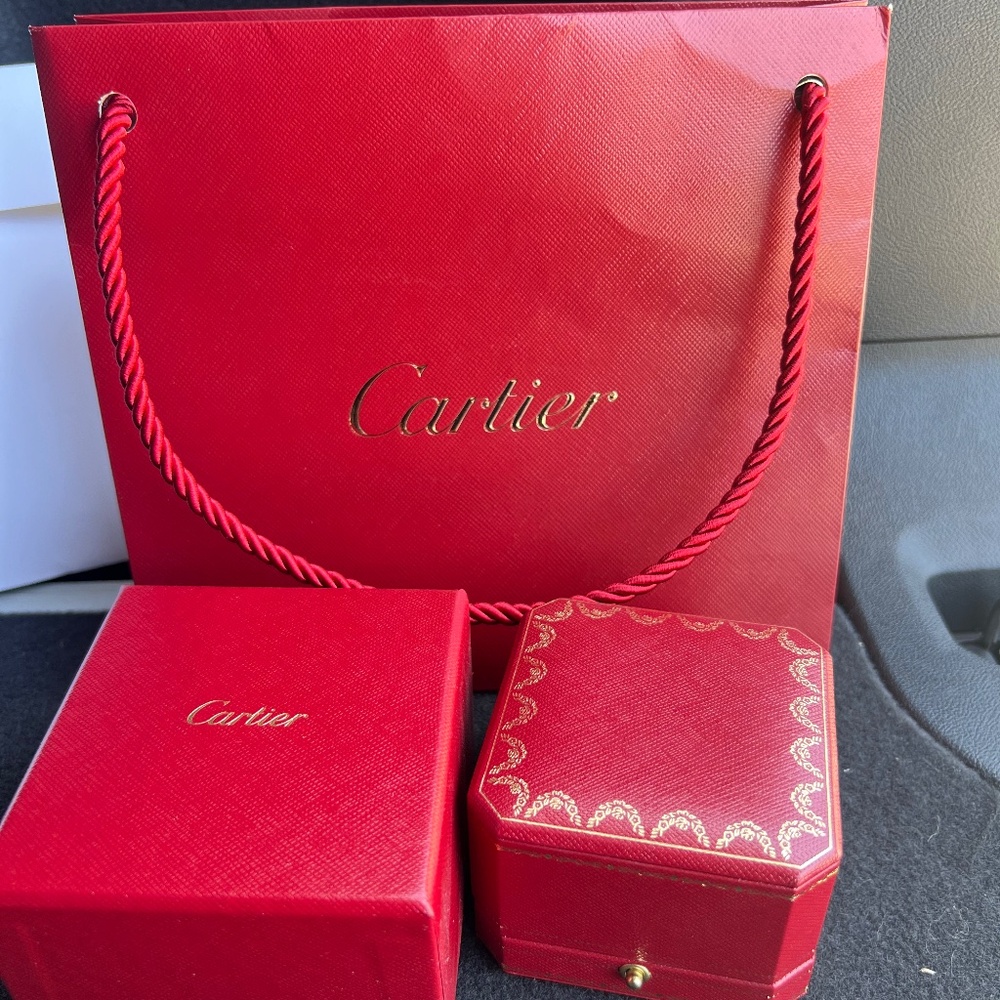 Cartier 18K White Gold LOVE Wedding Band